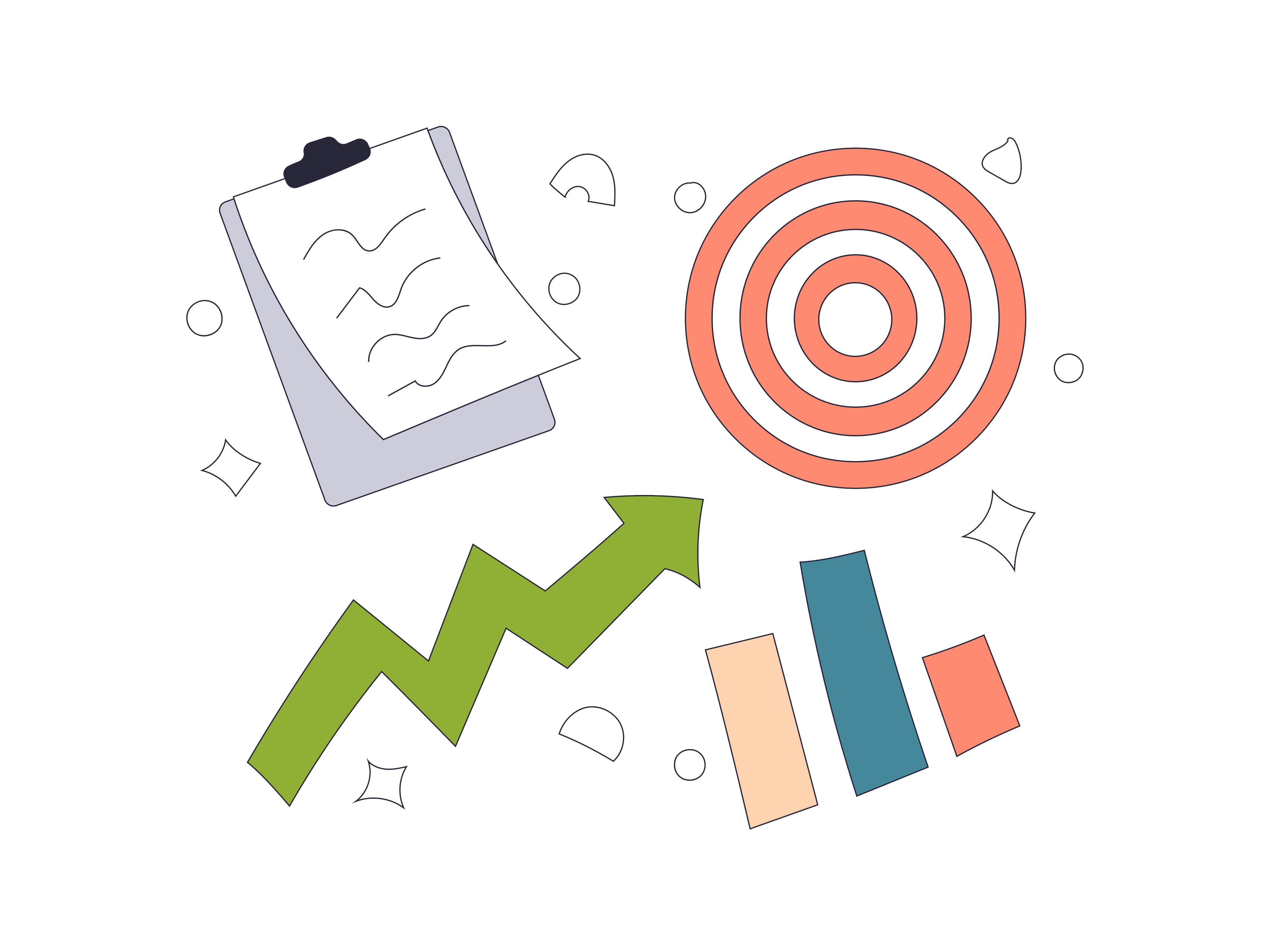 SEO monthly reporting showing traffic growth and analytics dashboard